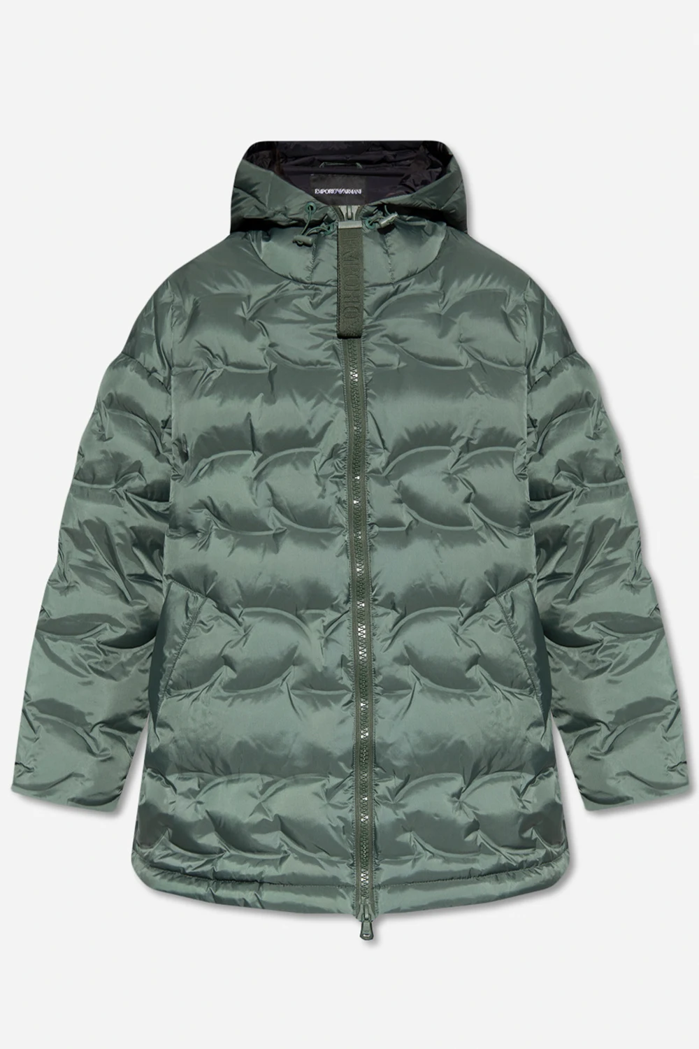 GREEN Down jacket