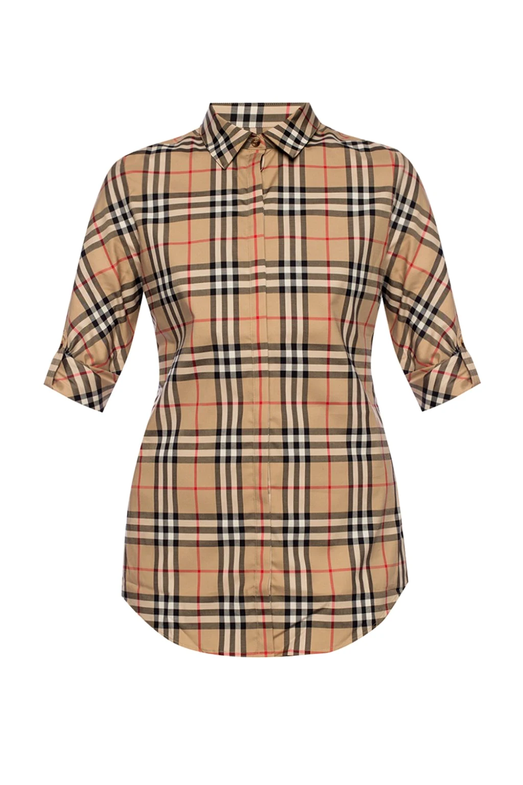 beige Striped shirt