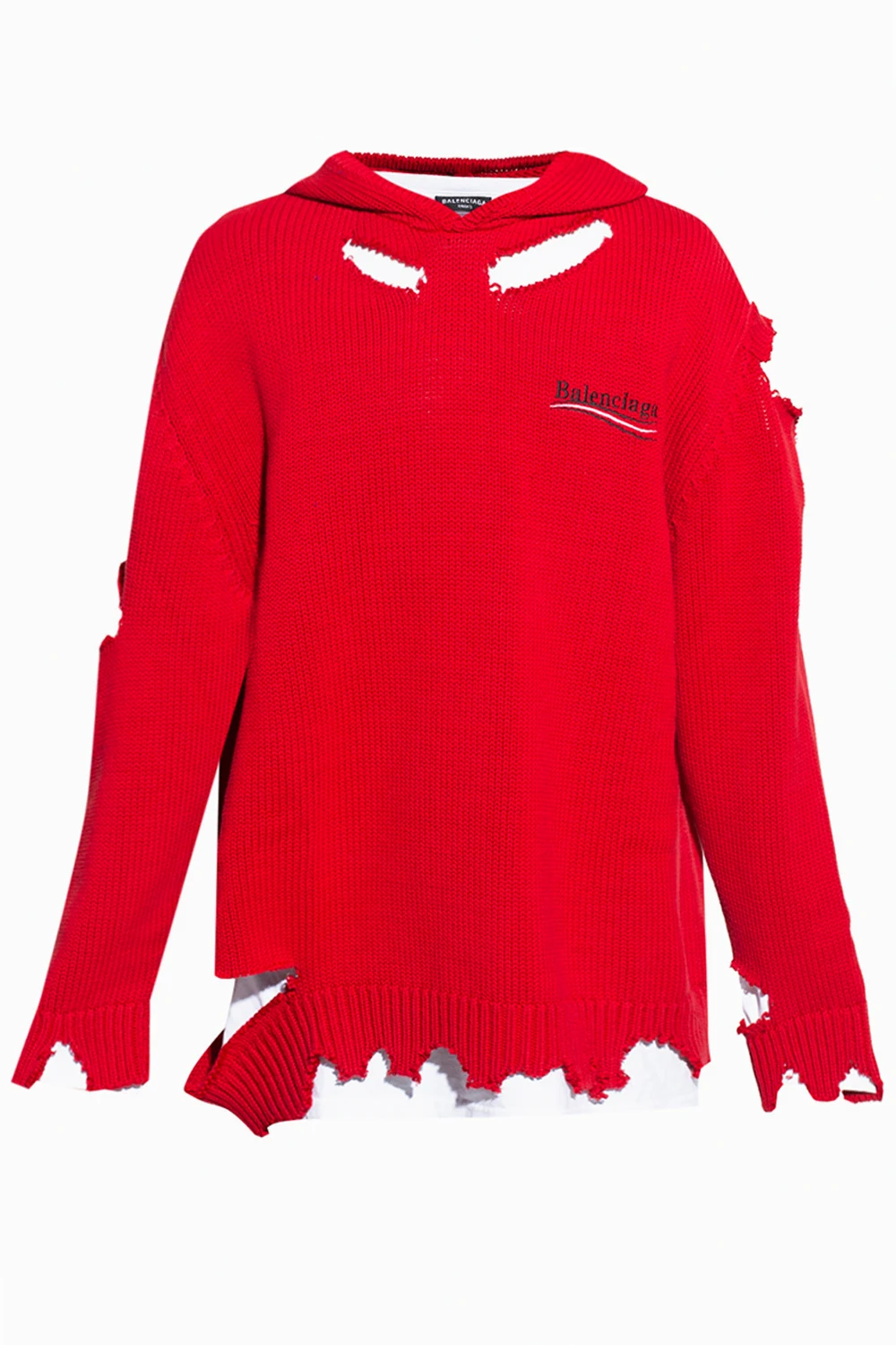 RED Sweater with logo