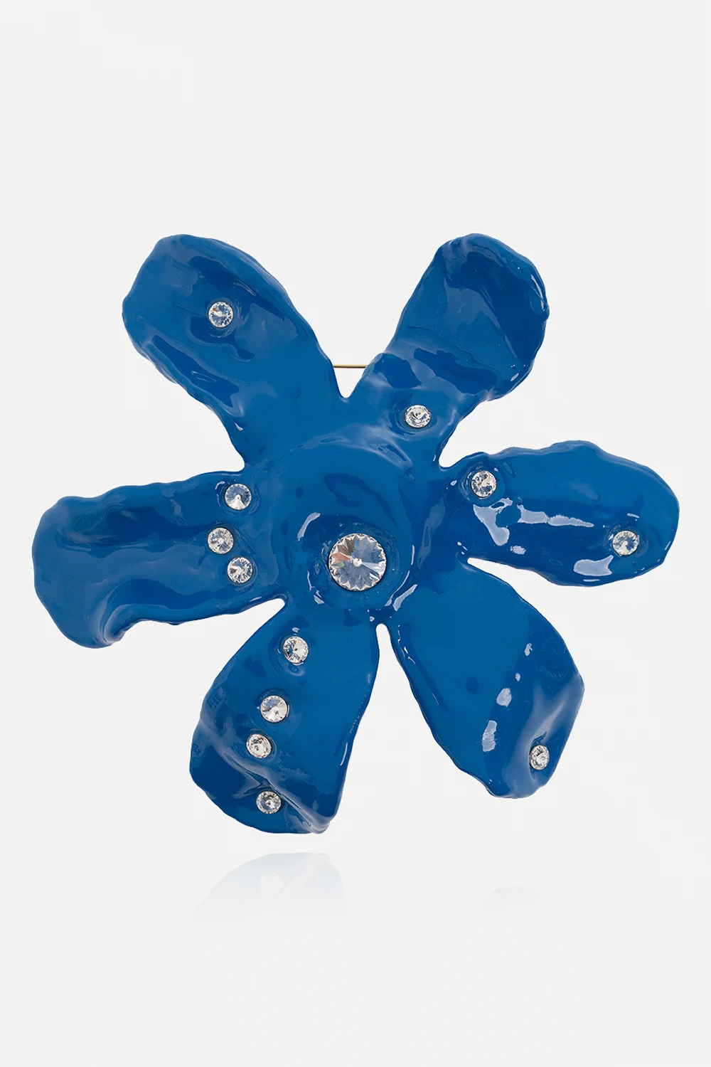 Brooch with floral motif