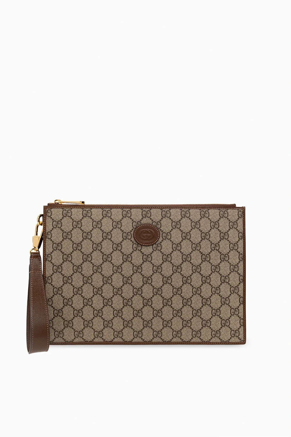 Handbag with logo