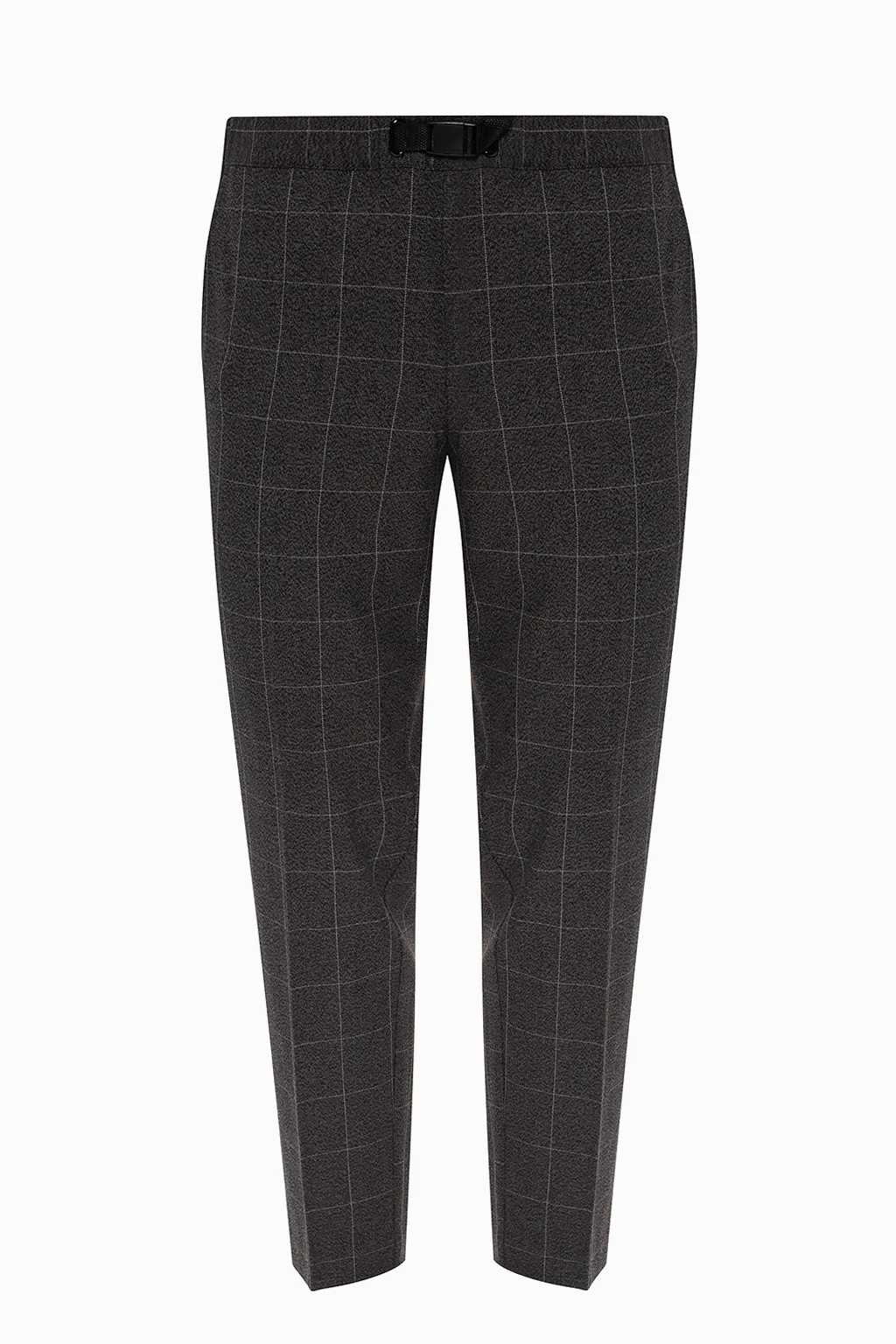 GREY Checked trousers