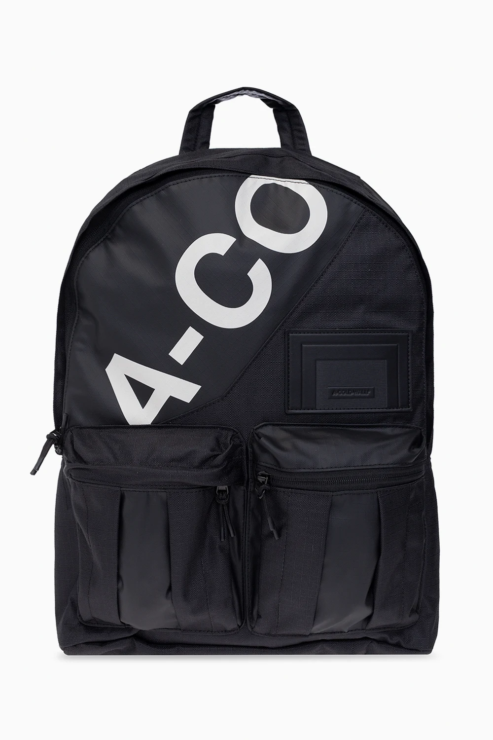 BLACK Backpack with logo