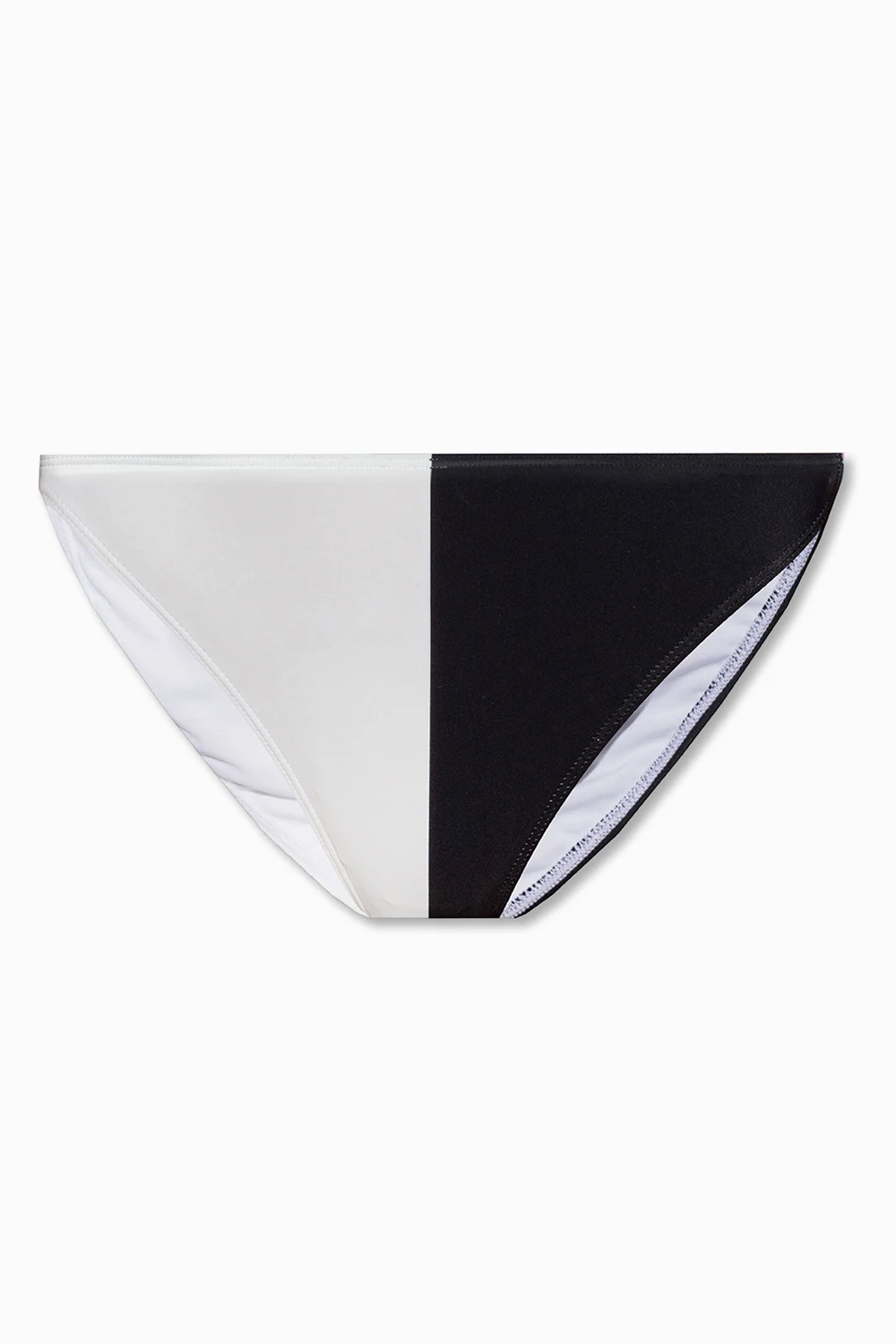 WHITE ‘Mia Split Saints’ bikini briefs