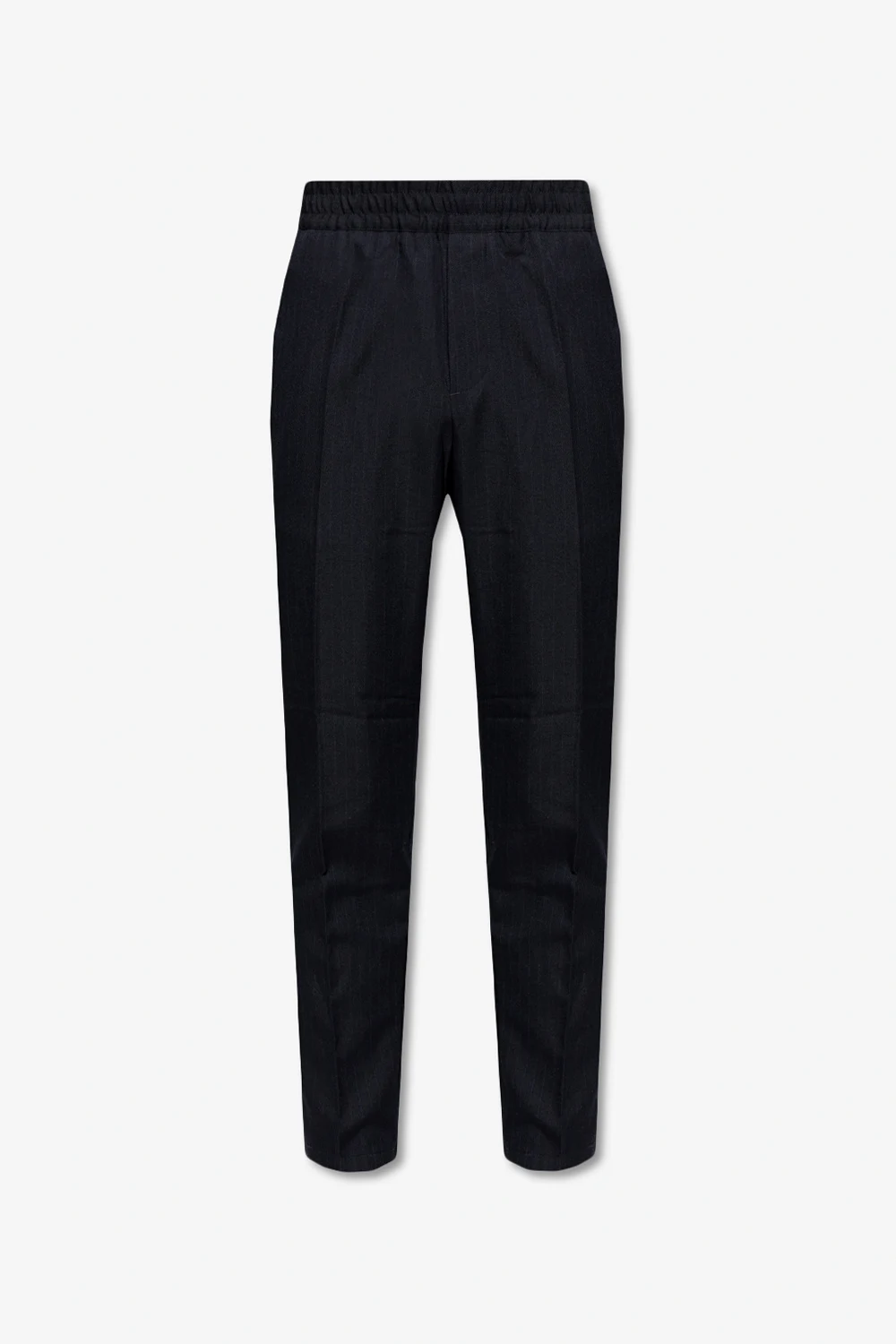 NAVY BLUE Striped trousers
