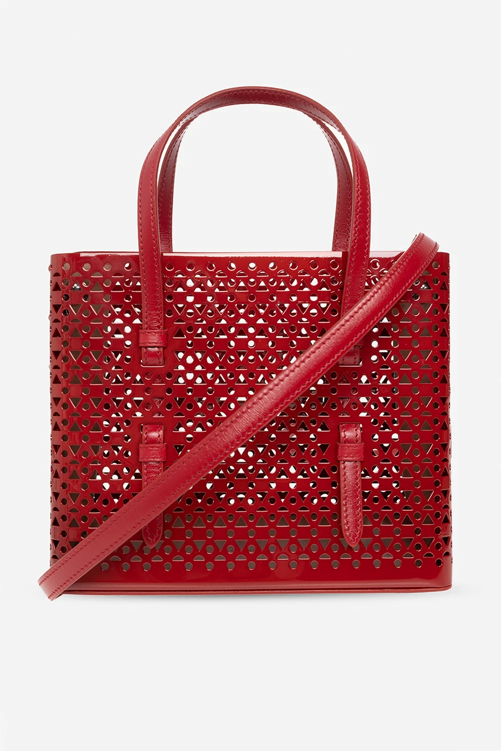 ‘Mina’ metal shopper bag