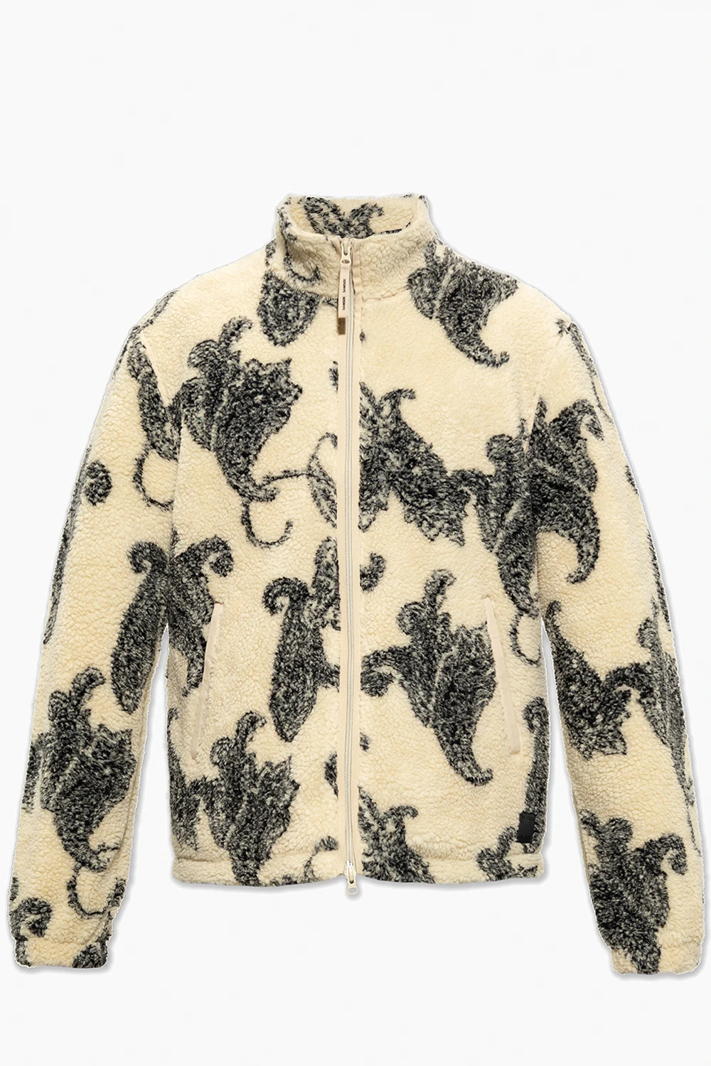 cream ‘Rune’ fleece sweatshirt