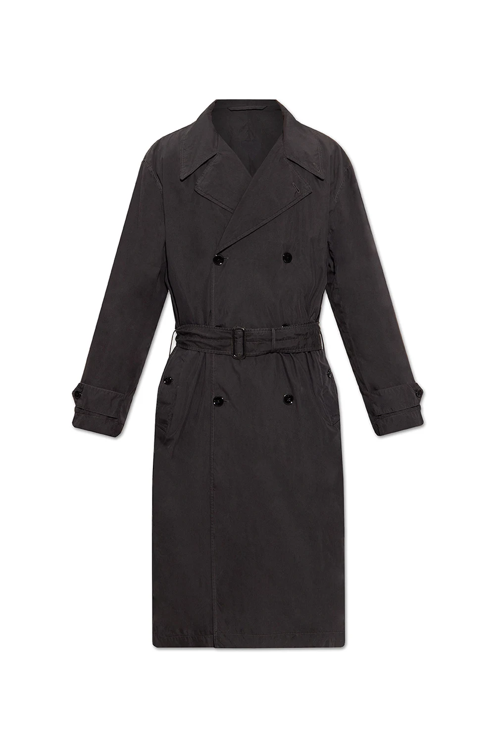 Trench coat with pockets
