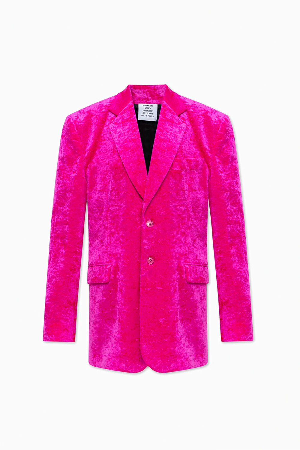 PINK Velour blazer