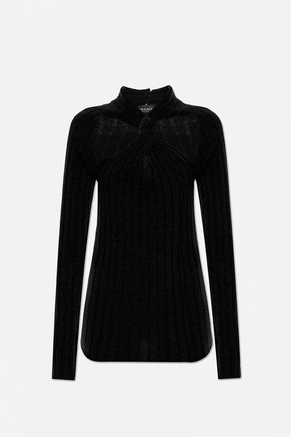 Sweter z dekoracyjnym wycięciem
