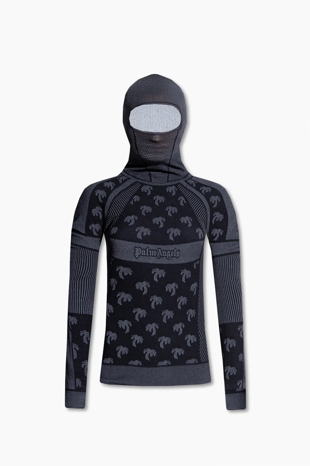 BLACK Top with balaclava