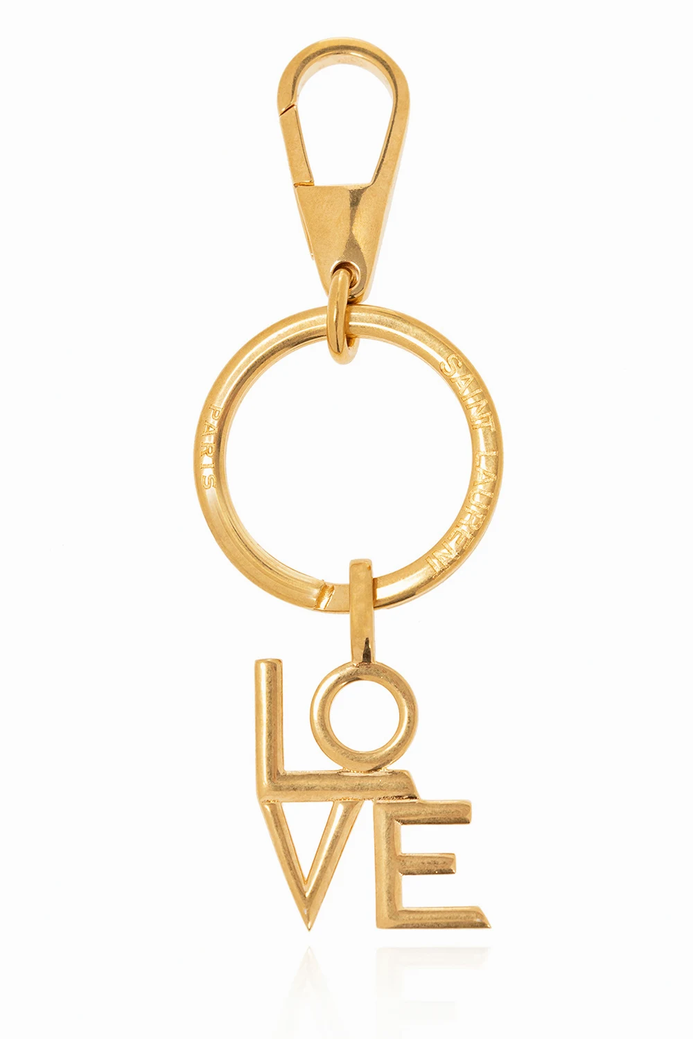 Brass keyring