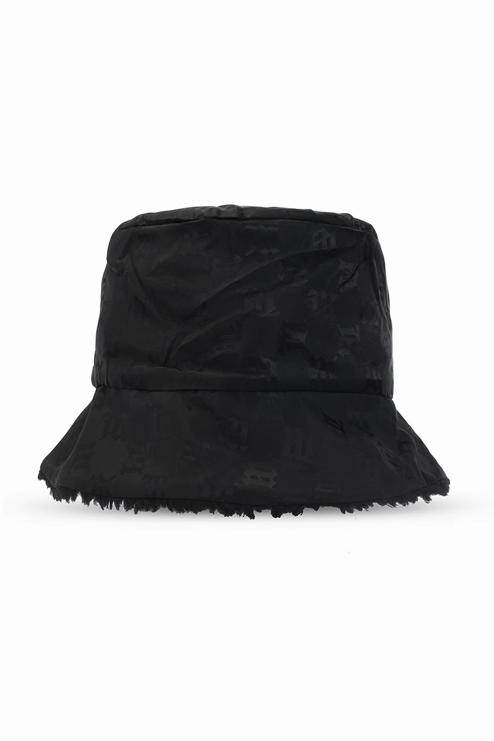 BLACK Bucket hat with logo