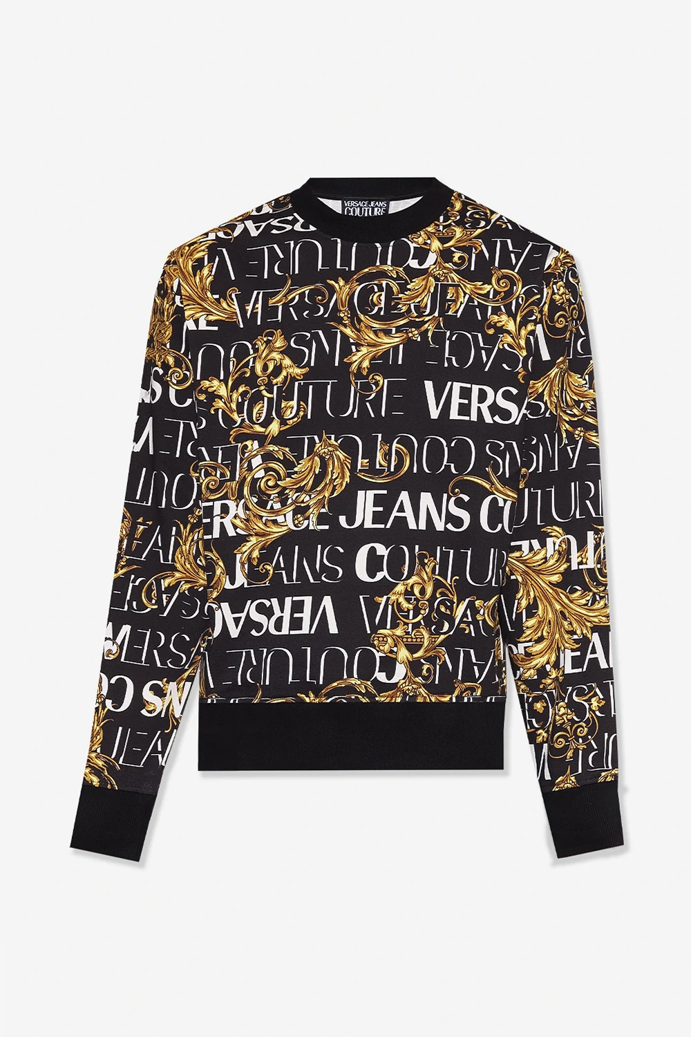 BLACK Sweatshirt with logo