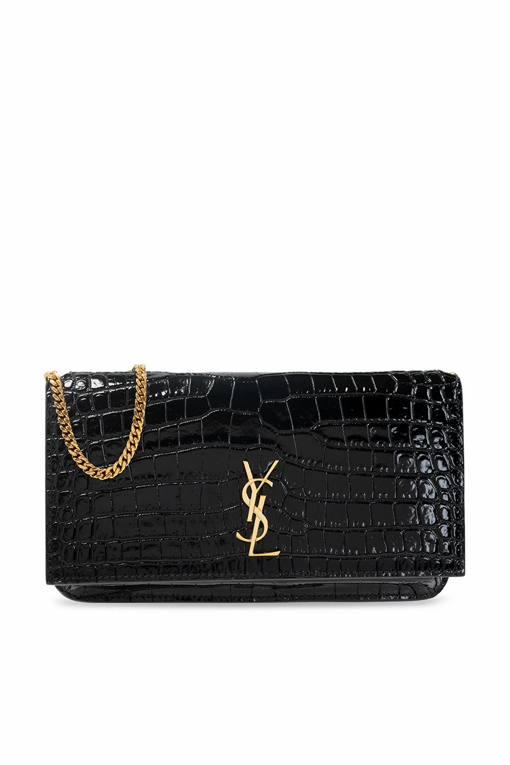BLACK iPhone holder on chain
