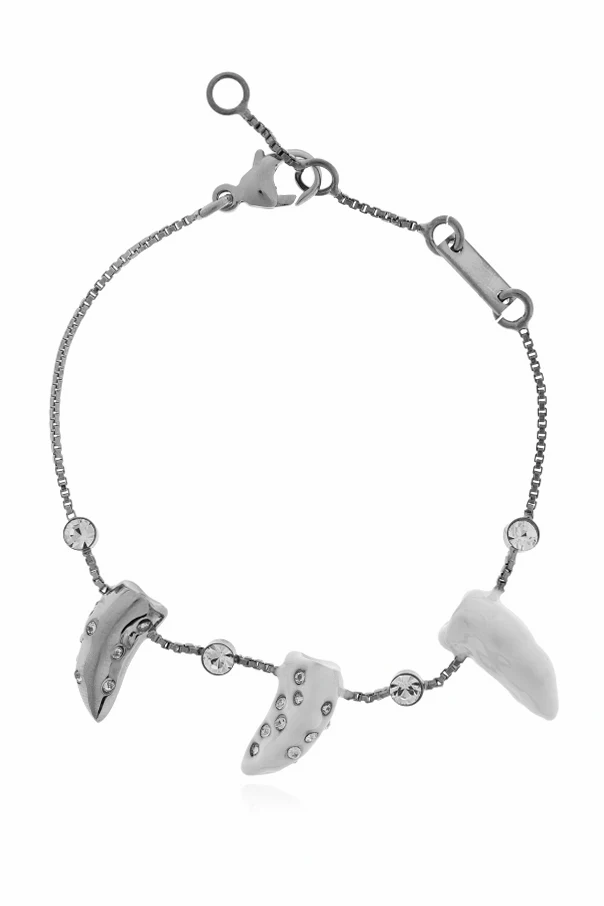 SILBER Messingarmband