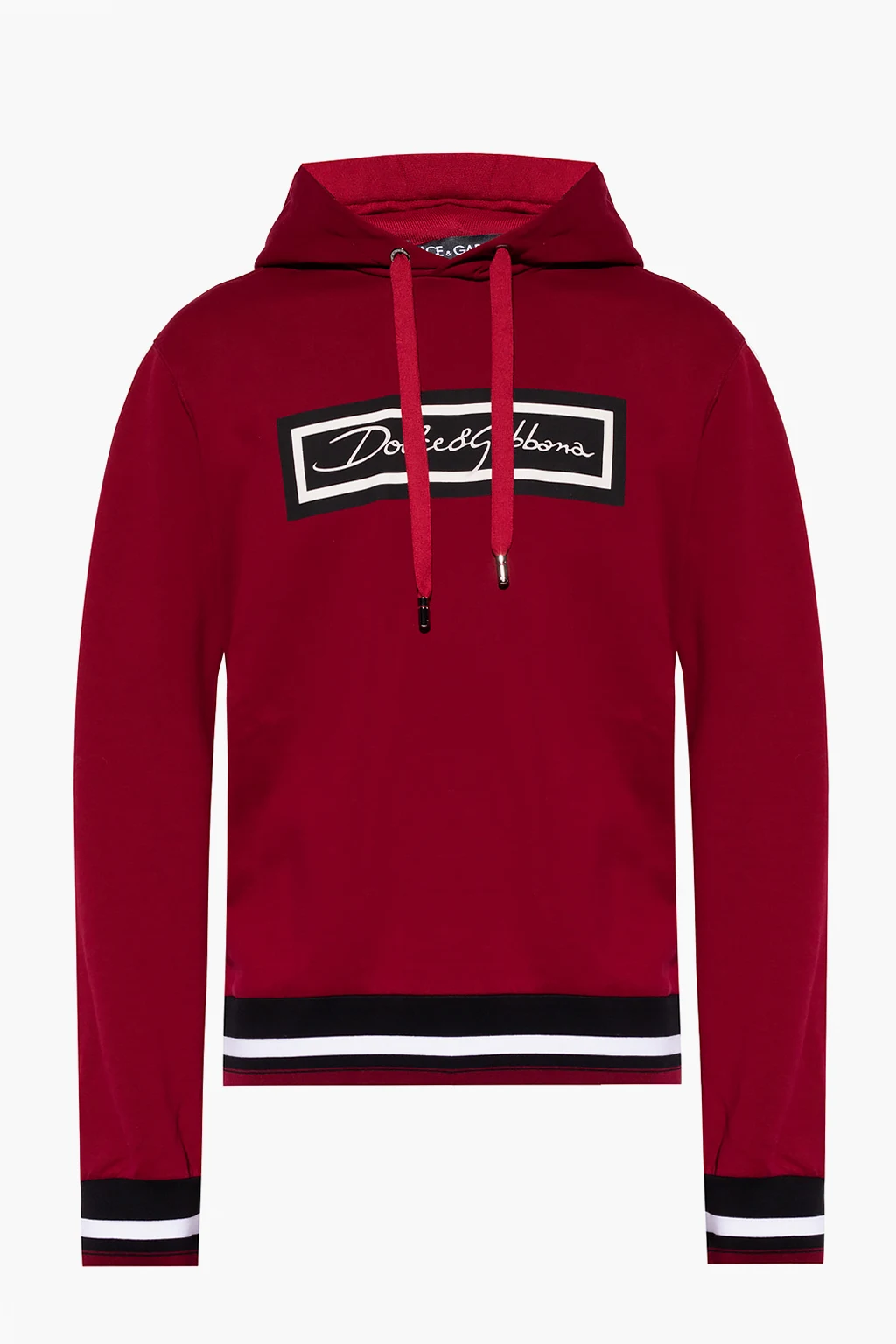 RED Printed hoodie