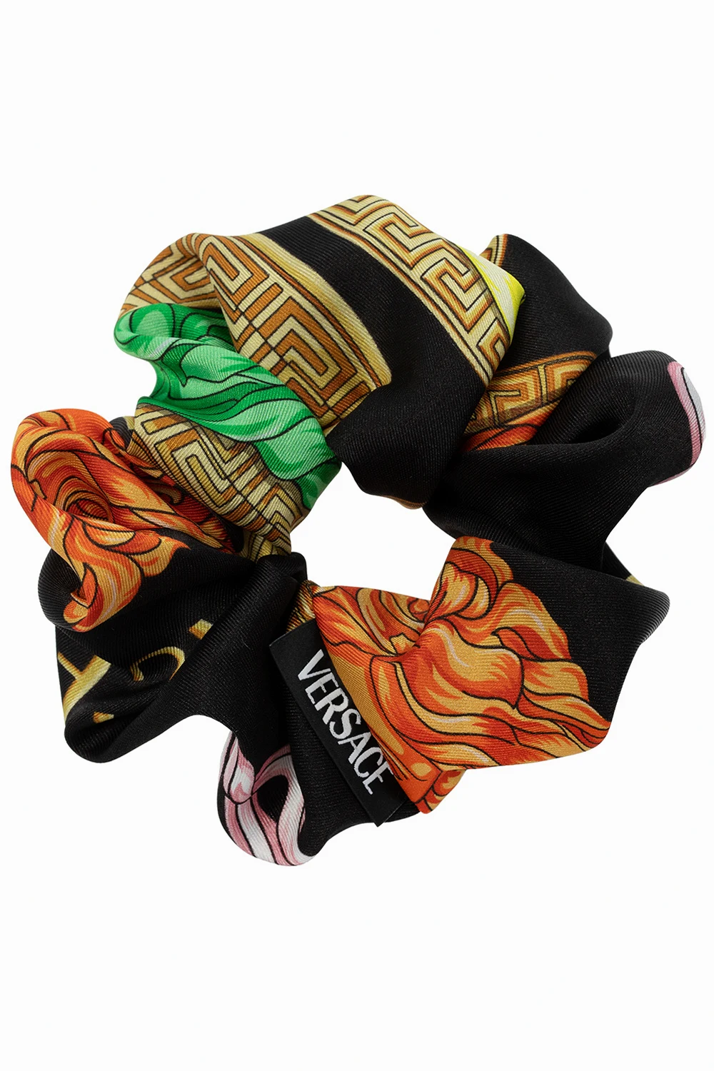 BLACK Scrunchie with logo