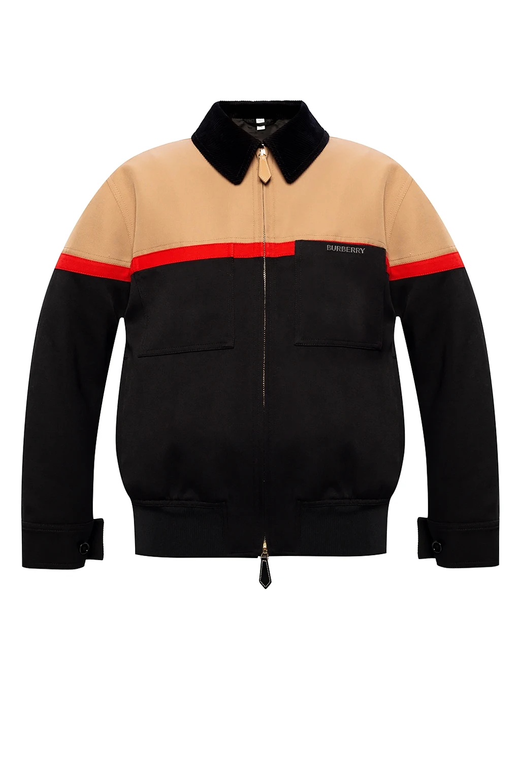 BLACK Jacket with logo