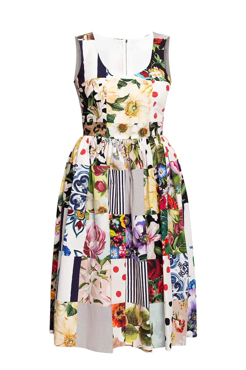 MULTICOLOUR Patterned sleeveless dress