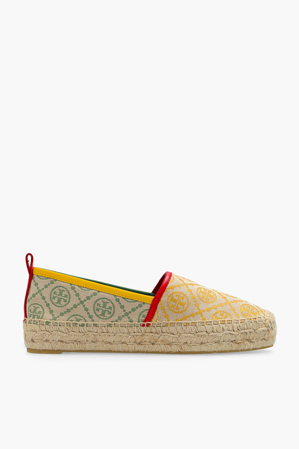 beige ‘T Monogram’ espadrilles