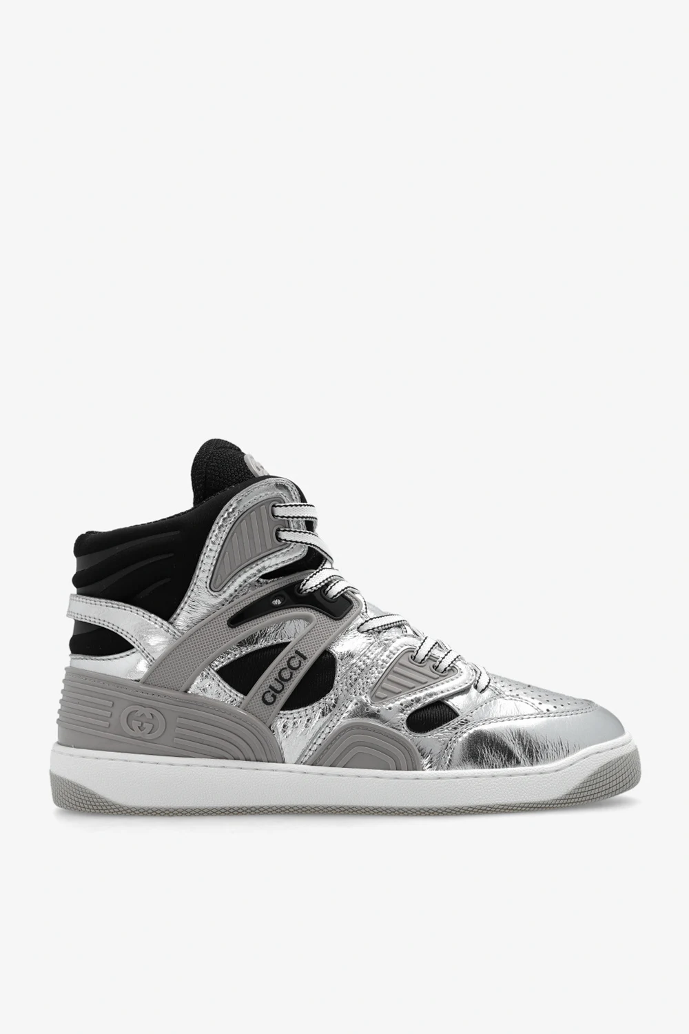 ‘Basket’ high-top sneakers