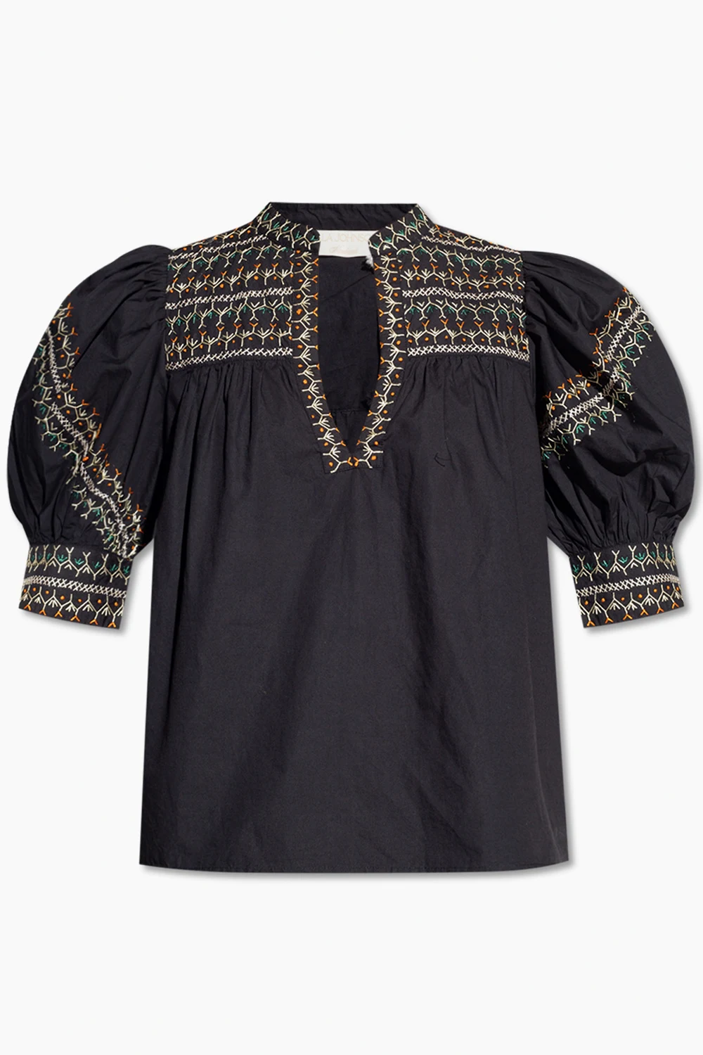 ‘Noam’ embroidered top