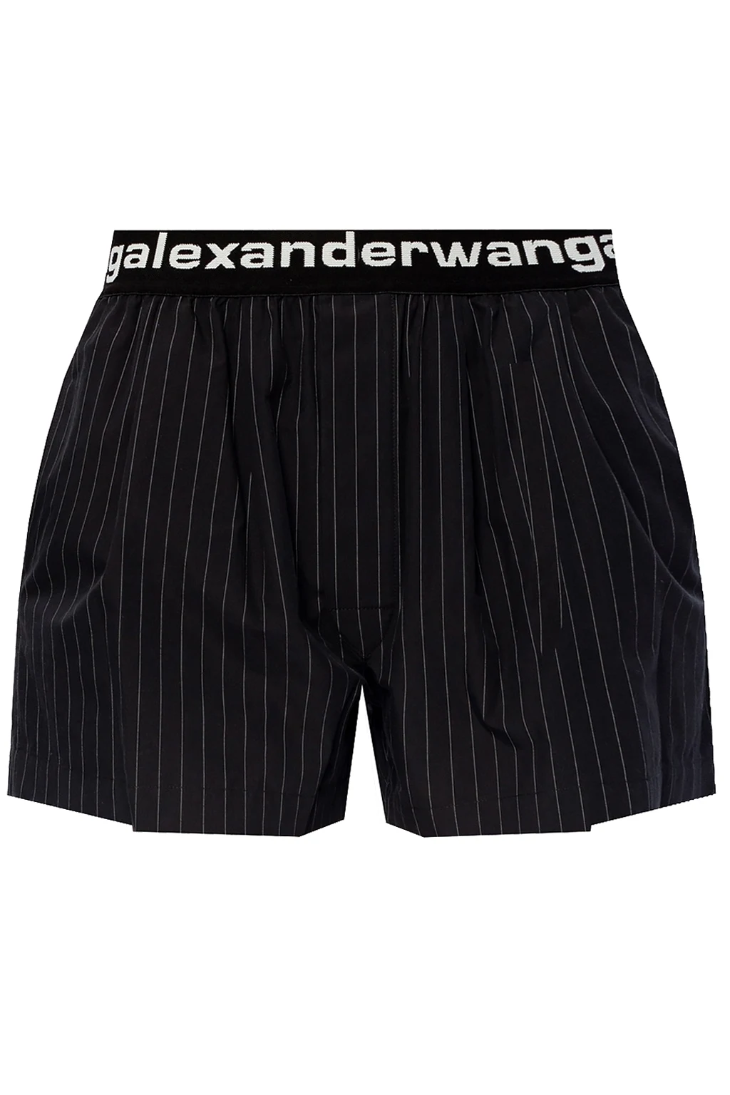 Pinstriped shorts