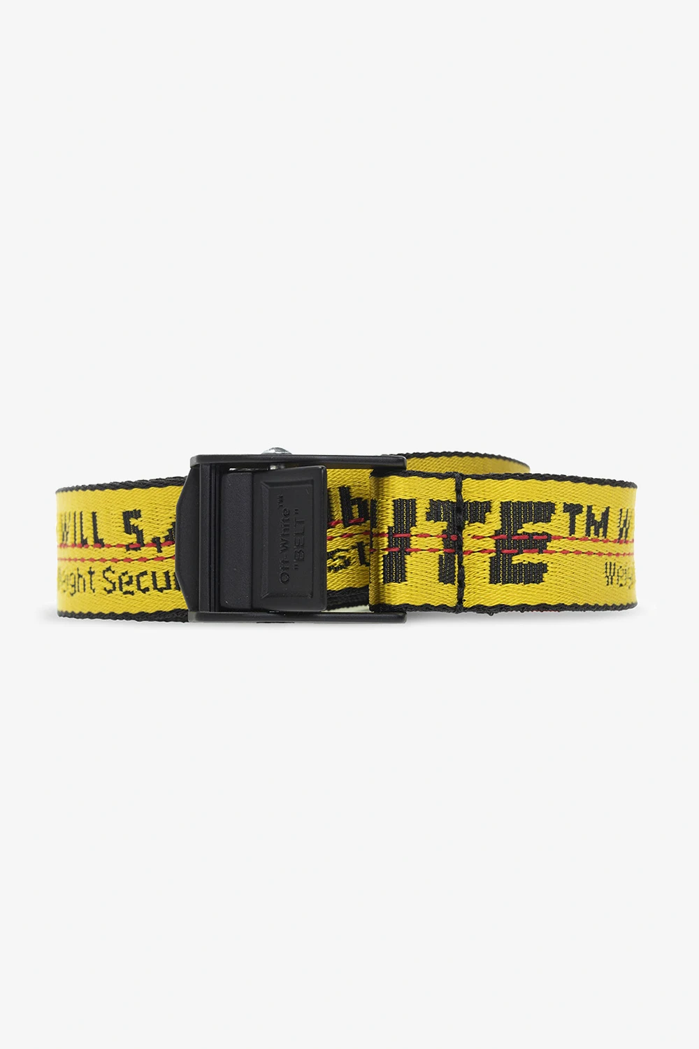 Belt with logo