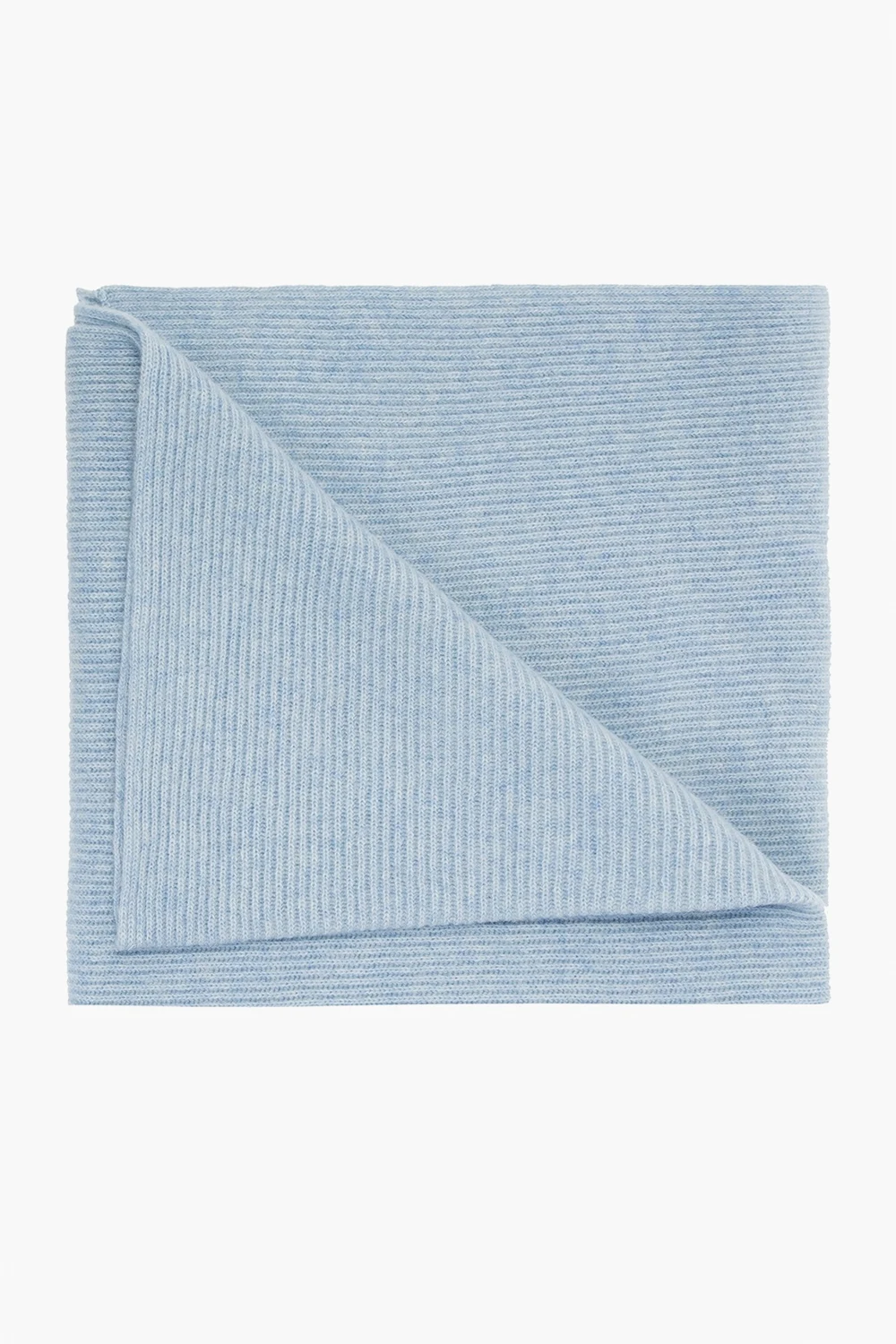 light blue Knitted scarf