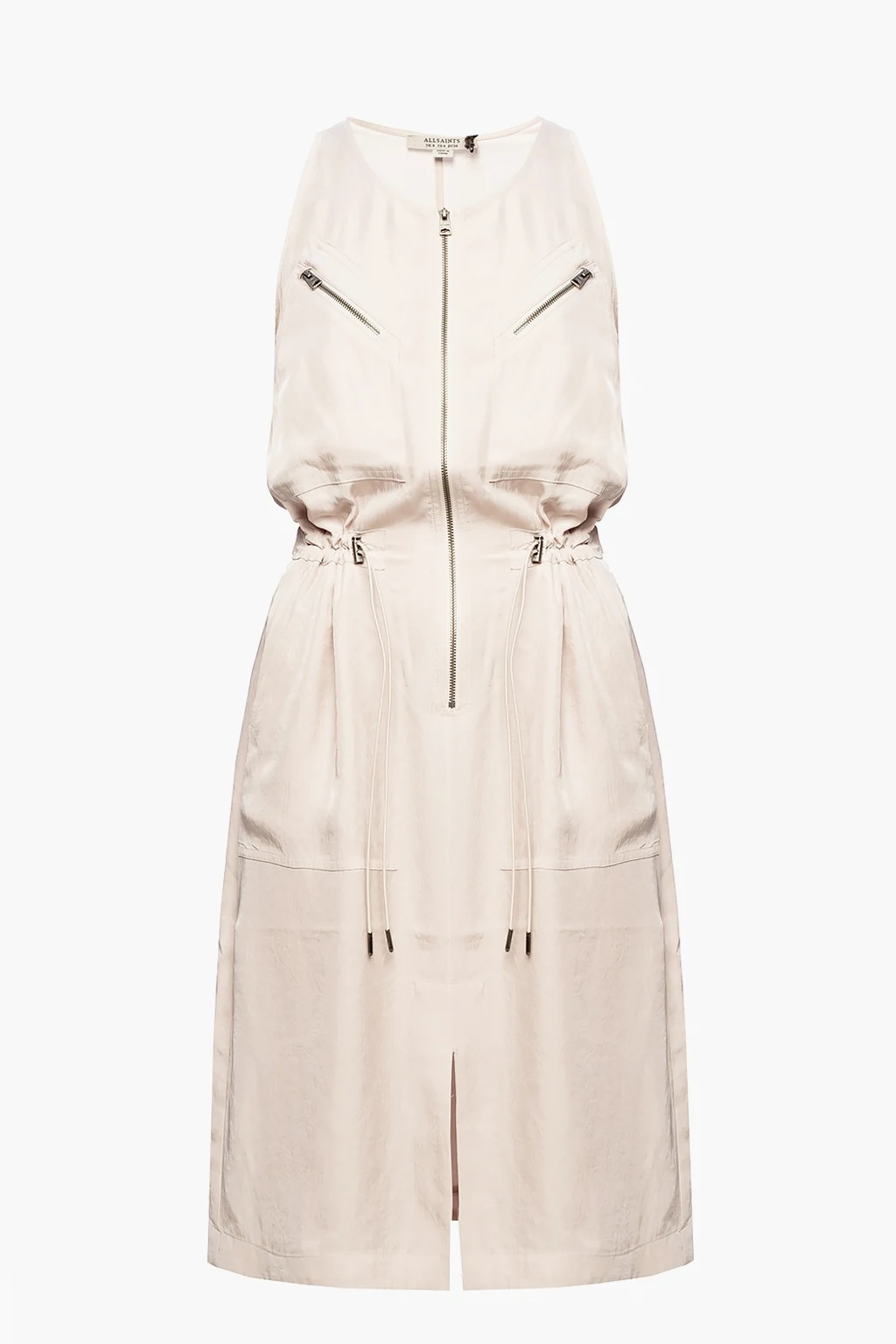 cream ‘Vola’ sleeveless dress