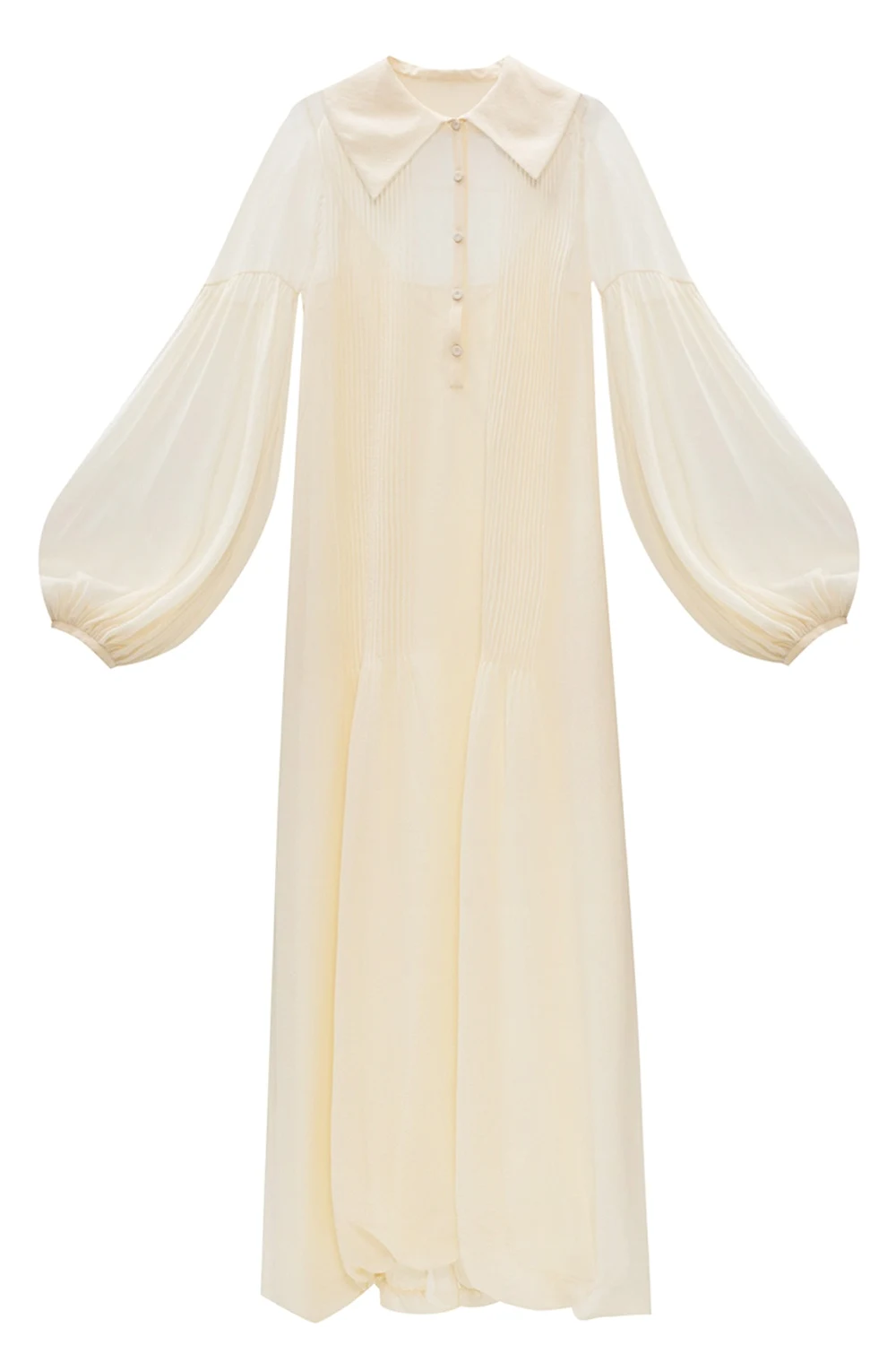 Puff sleeve dress