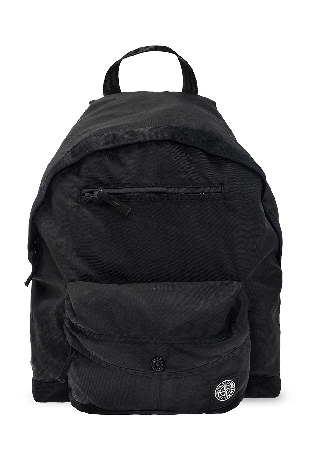 BLACK Backpack with logo