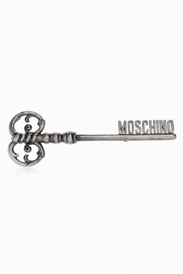 SILBER Brosche mit Logo