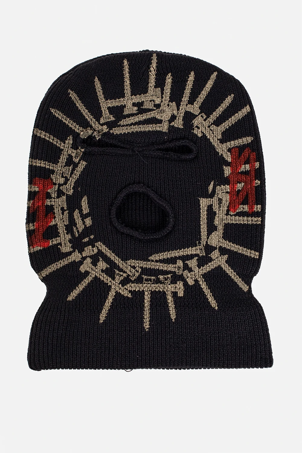 BLACK Balaclava with logo