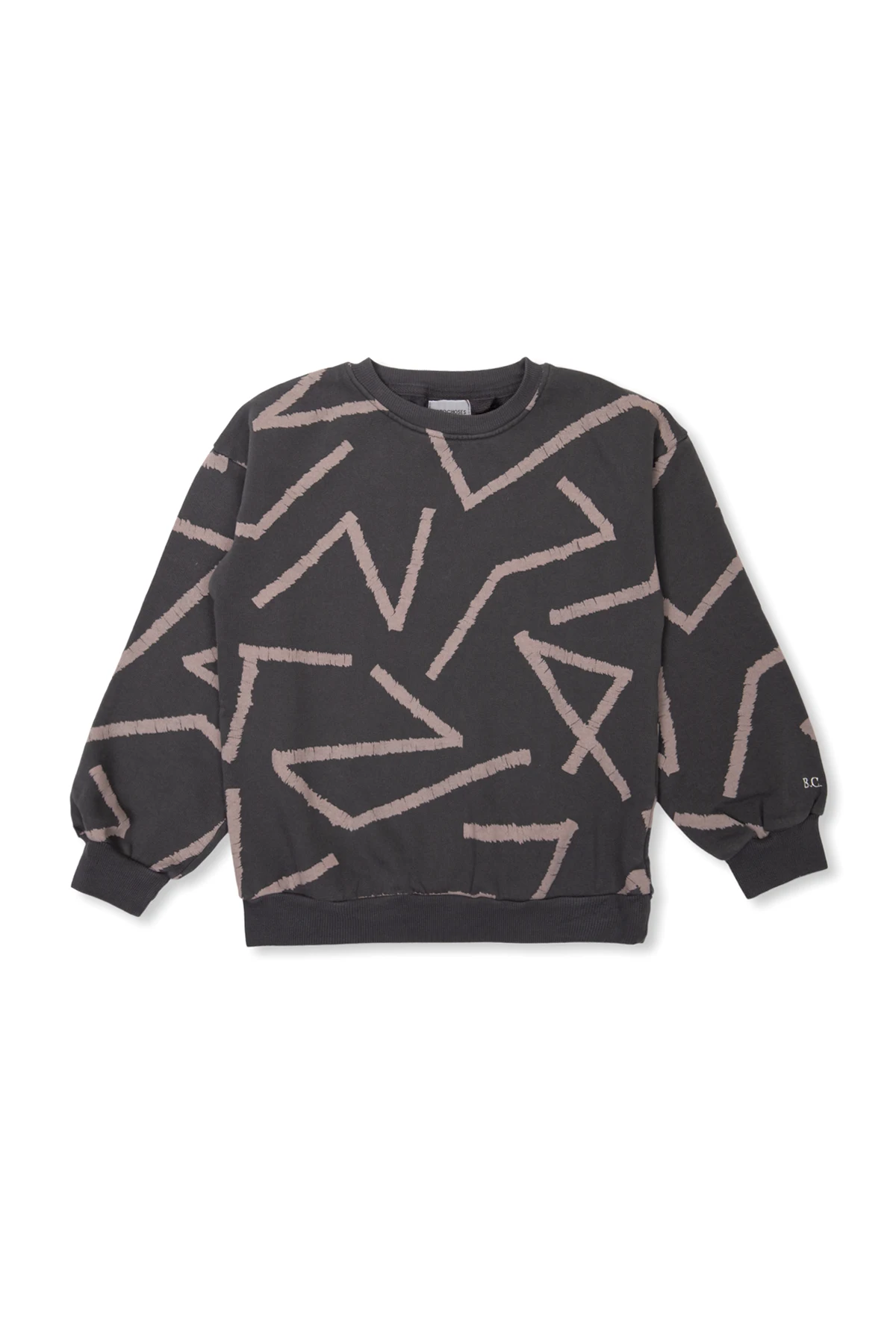 GREY Patterned sweatshirt
