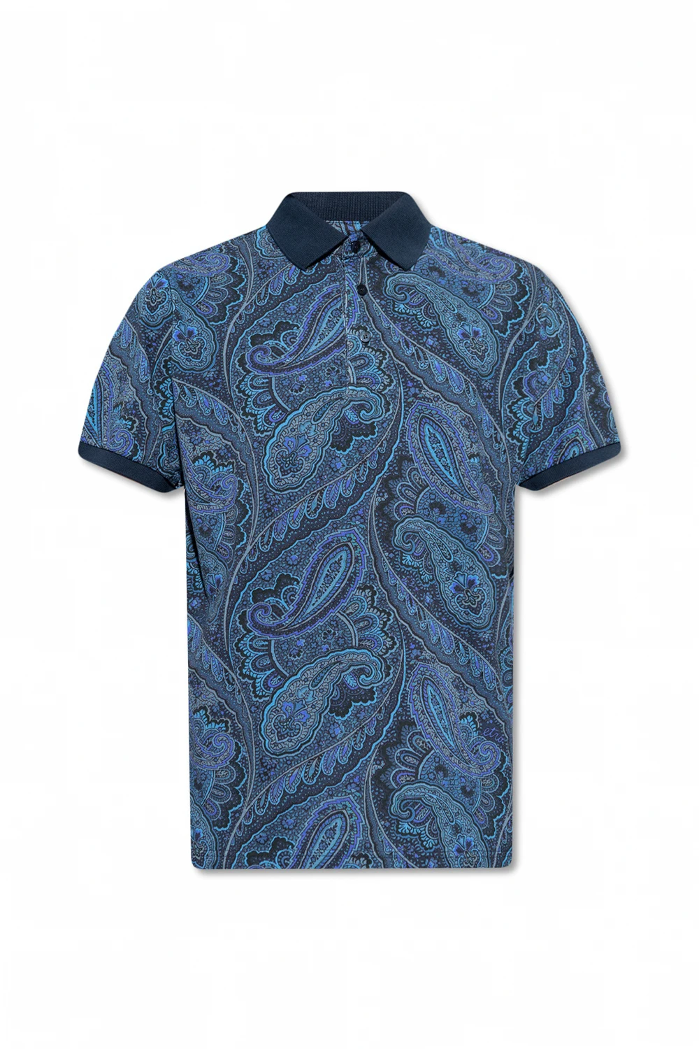 Paisley polo shirt