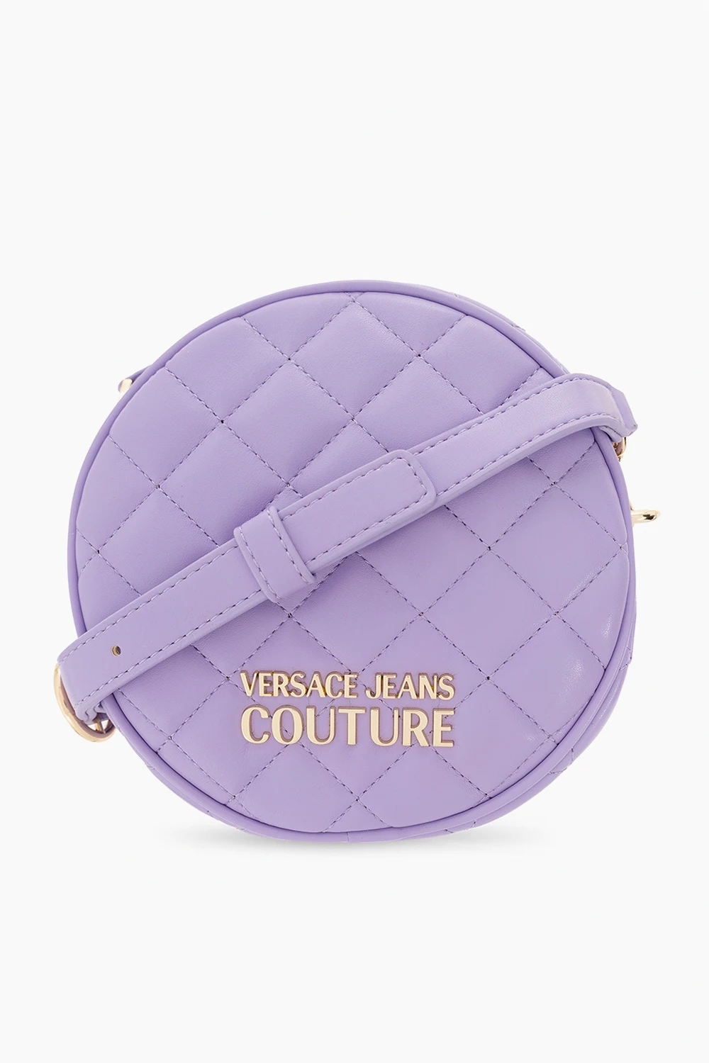 PURPLE Quilted shoulder bag