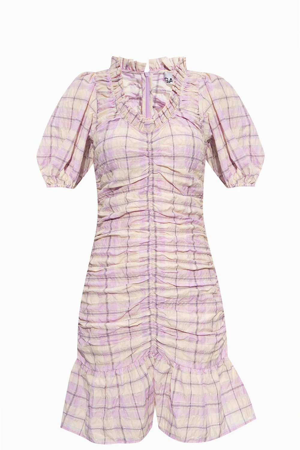 Checked dress