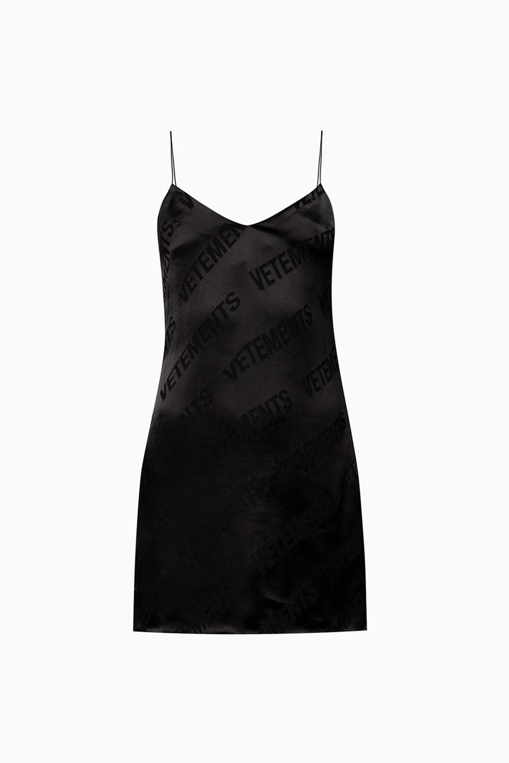 BLACK Dress with logo