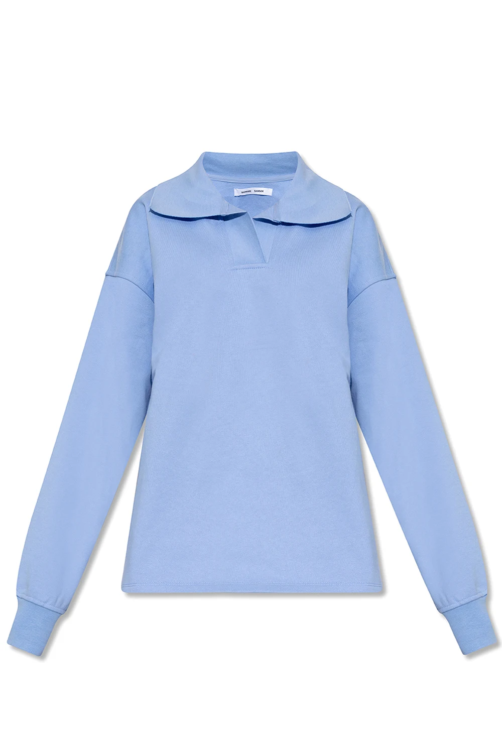 BLUE ‘Ingrid’ sweatshirt with collar