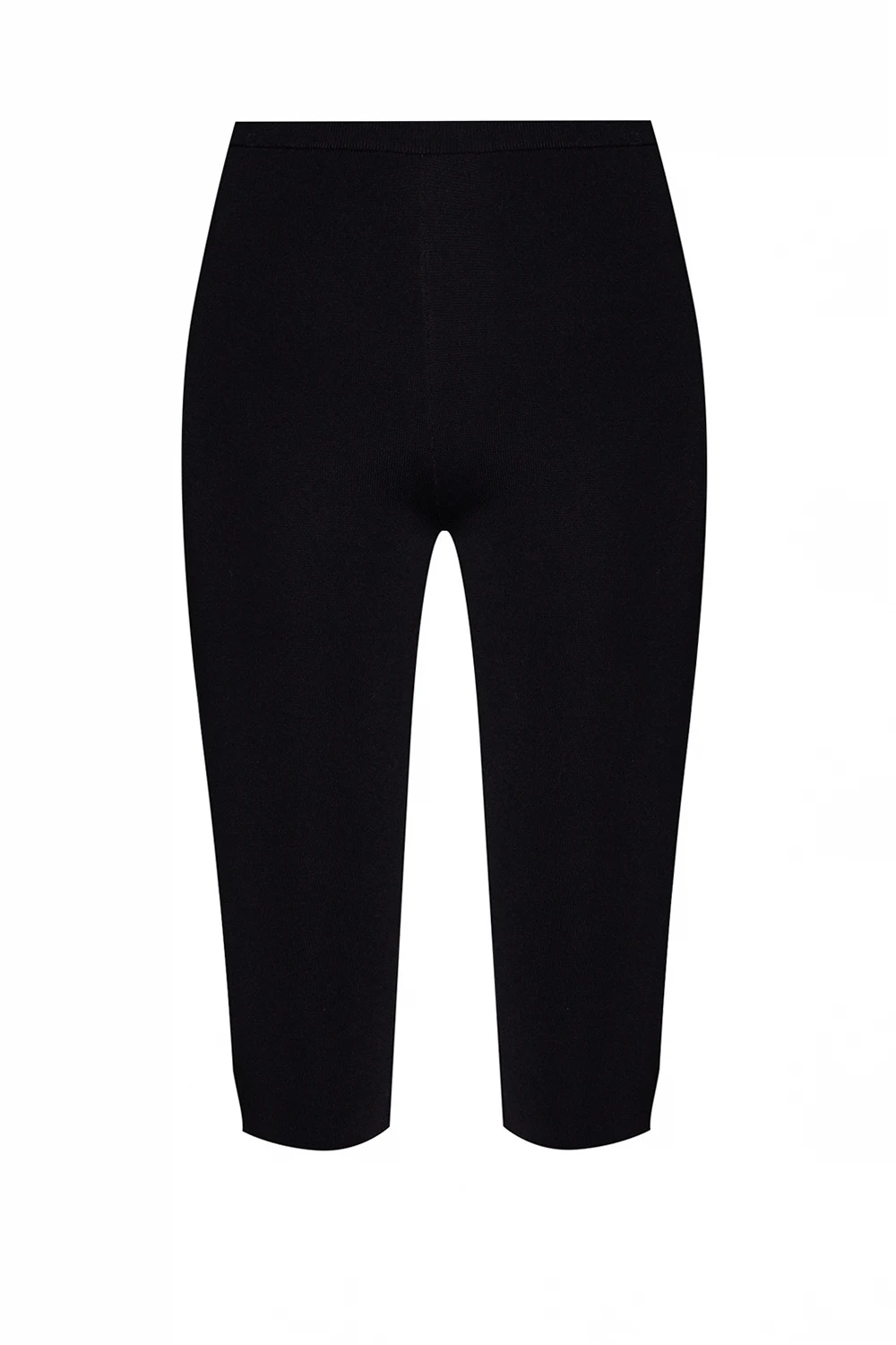 Krótkie legginsy z rozcięciami