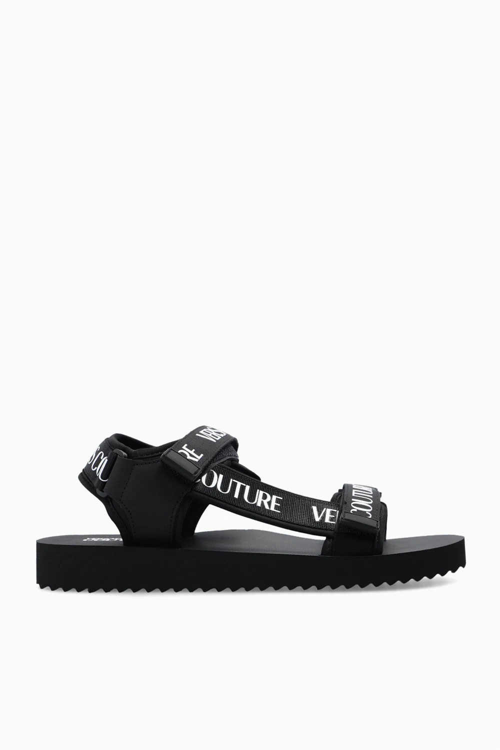 Sandals with logo