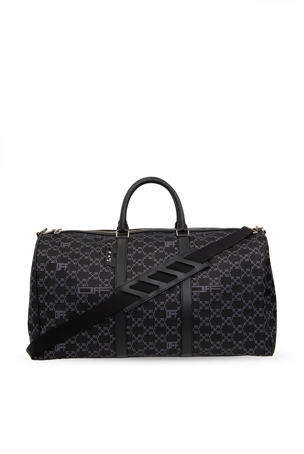 Holdall bag with monogram