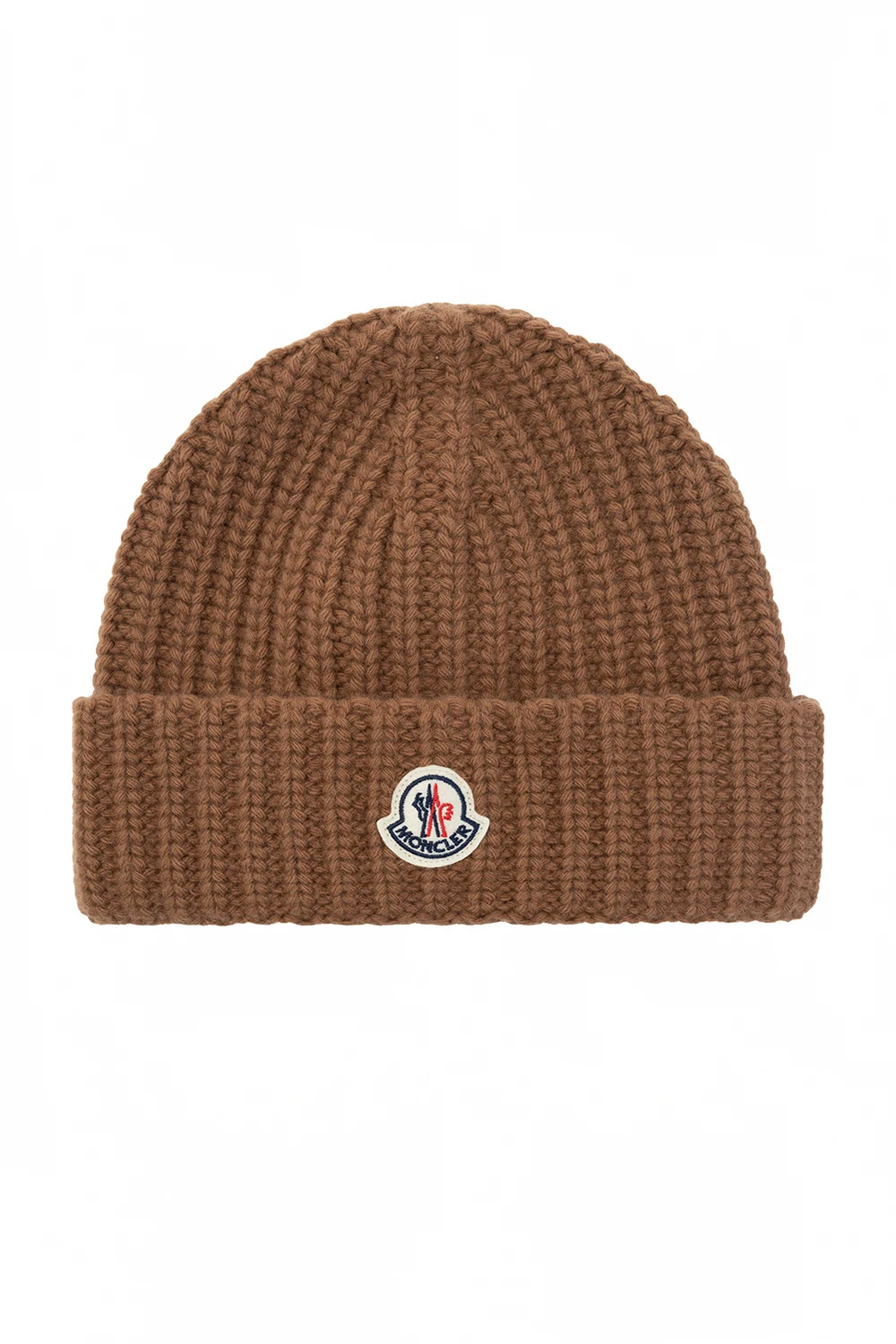 Knitted hat with logo