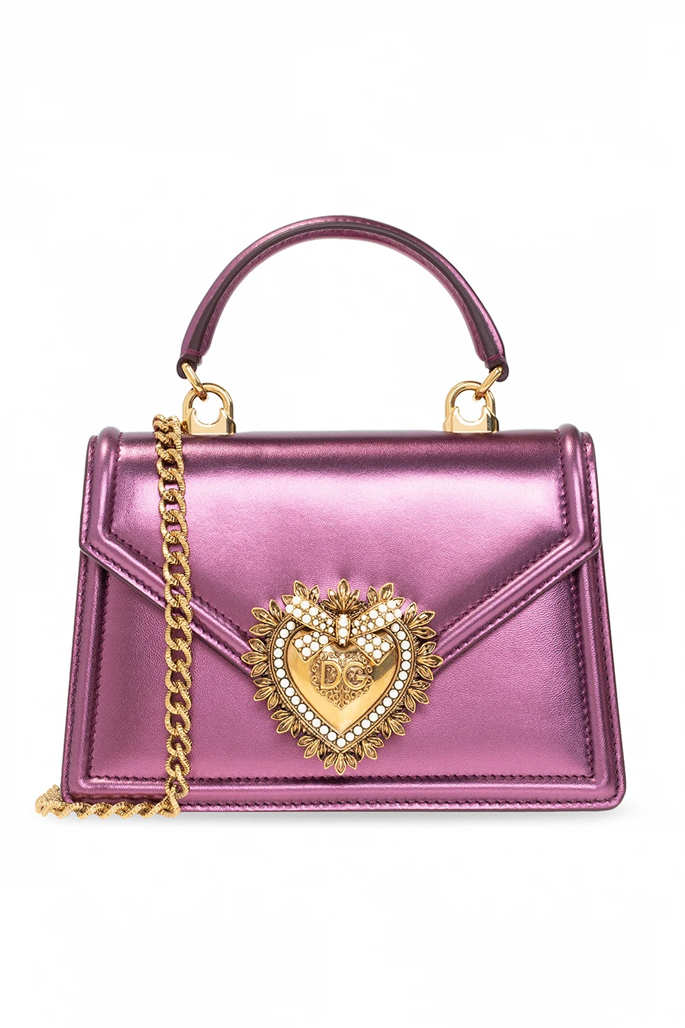 PURPLE Logo-appliquéd shoulder bag