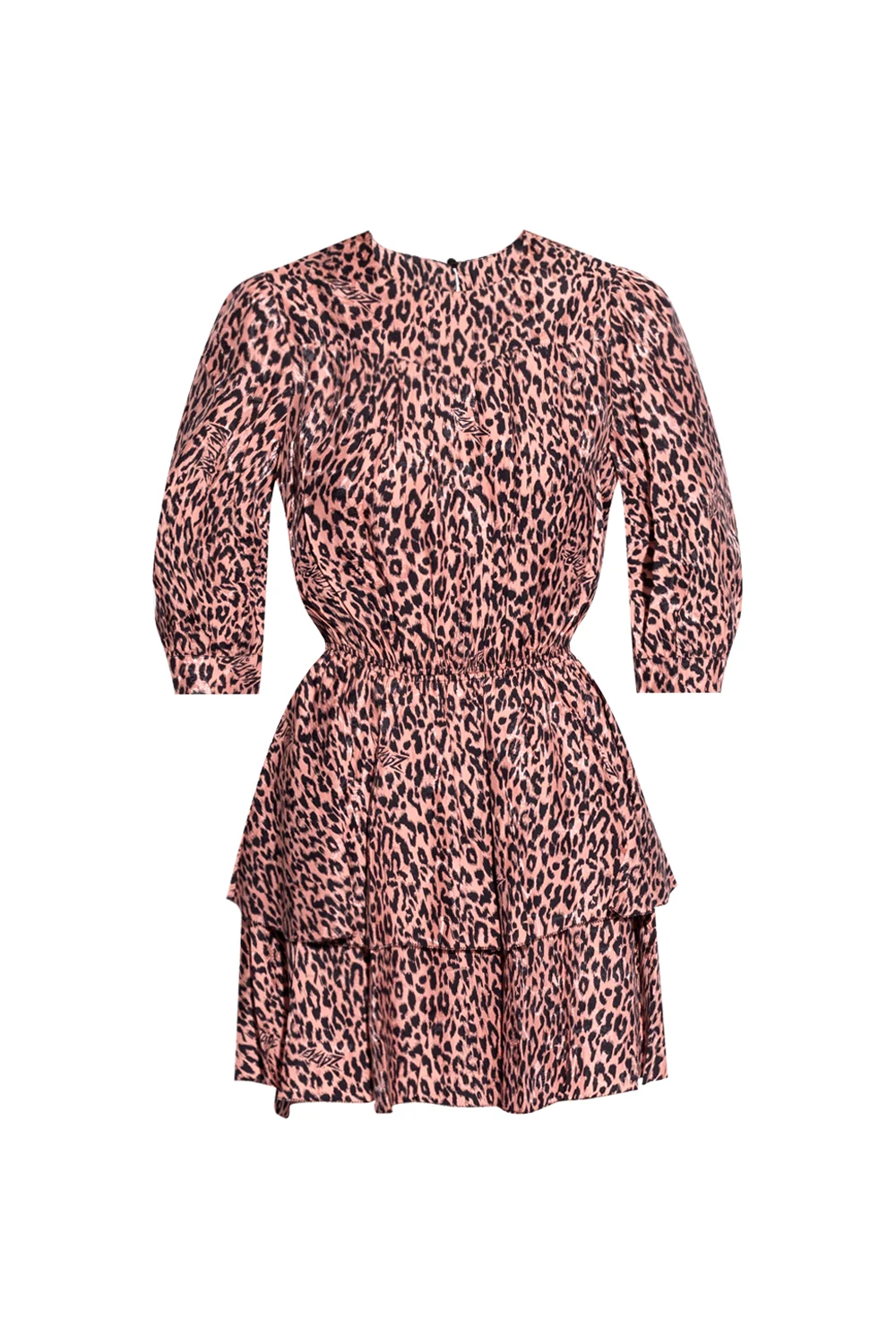 Dress with animal print