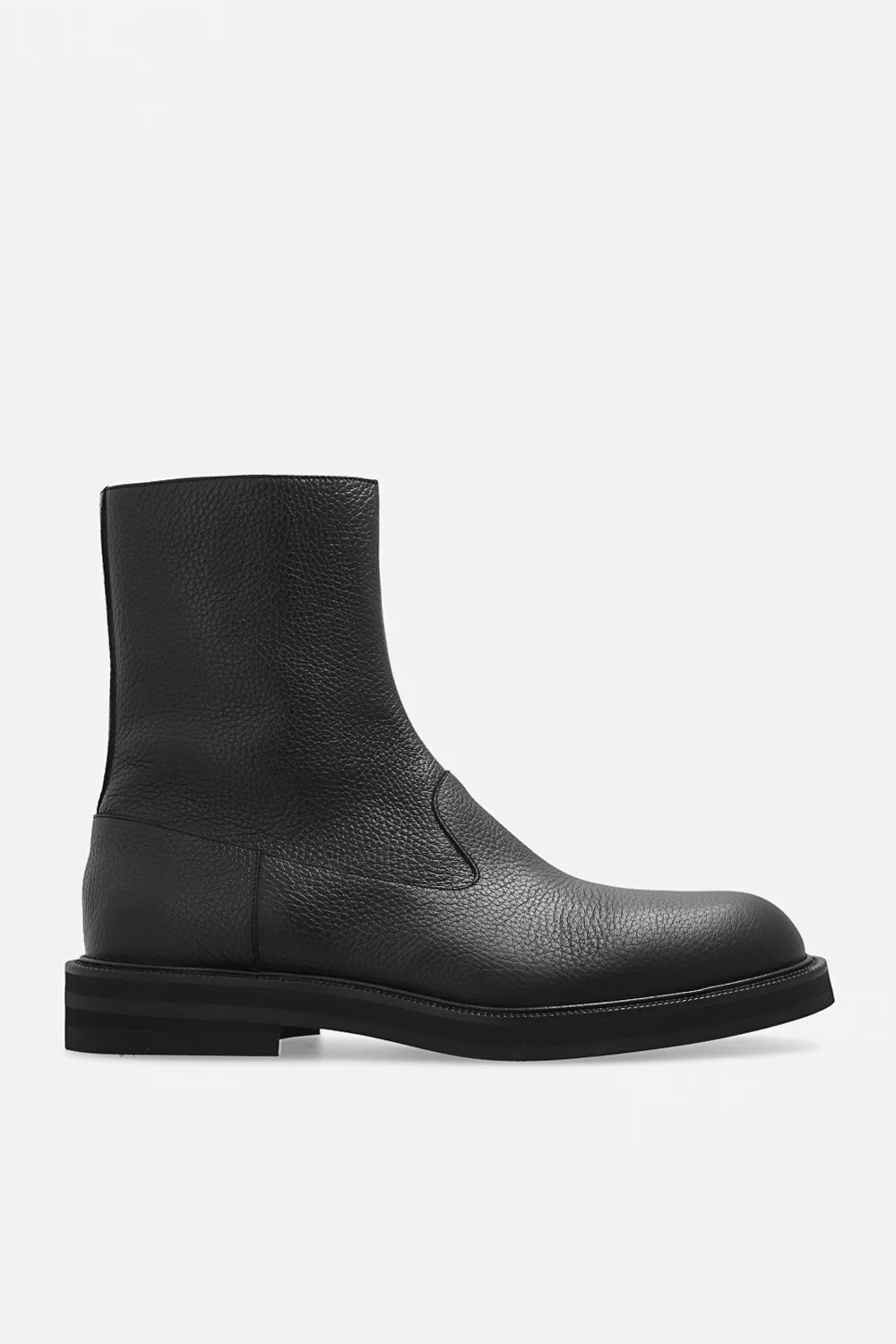 Leather boots