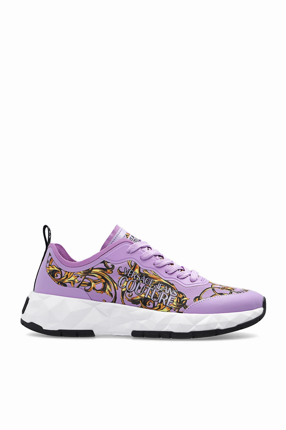 PURPLE Sneakers with logo