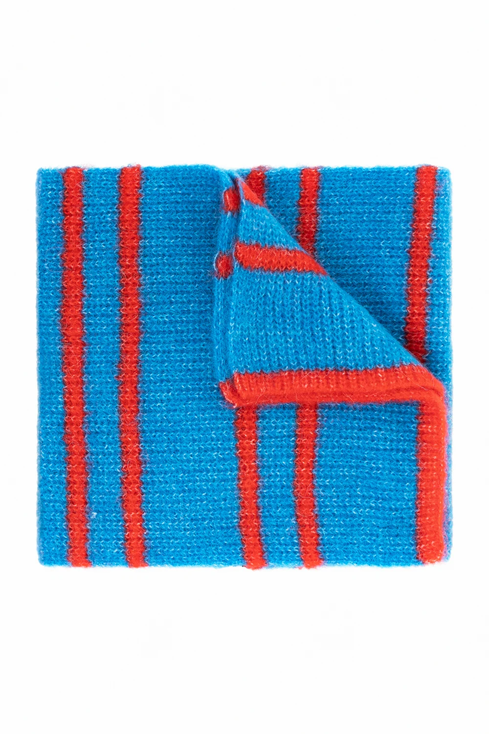 BLUE Striped scarf